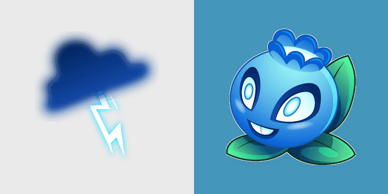 Electric Blueberry cursor preview