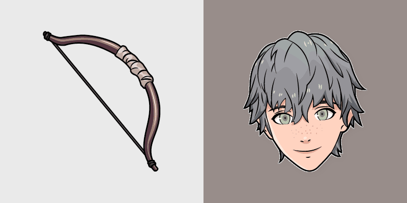 Custom Cursor Pack for Fire Emblem Ashe & Bow