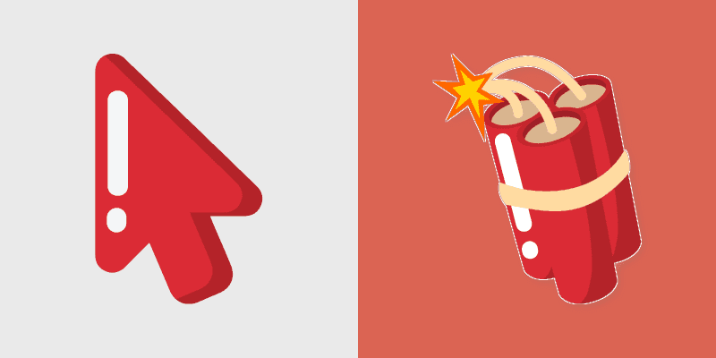 Minimal Dynamite cursor preview