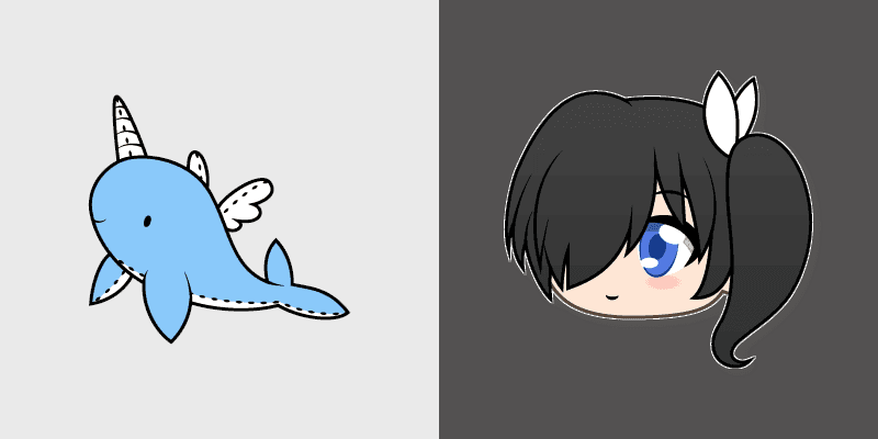 Kat Narwhal Plushie