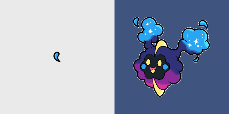 Cosmog and Solgaleo