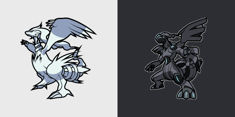 Reshiram and Zekrom