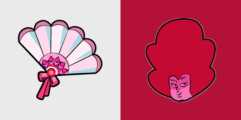 Pyrope and Fan cursor preview