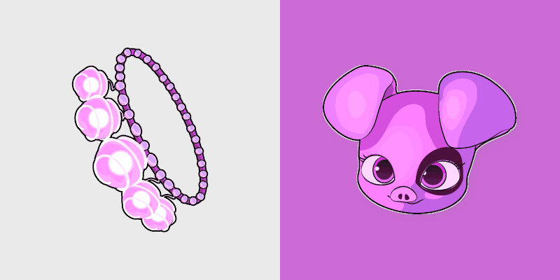 Daizzi and Pig