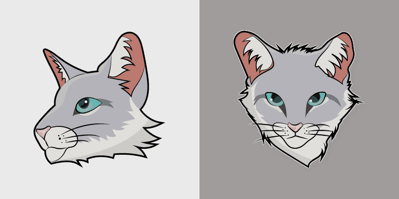 Custom Cursor - Bristlefrost from Warrior Cats