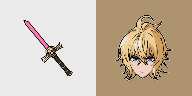 Seraph of the End Custom Cursor Pack