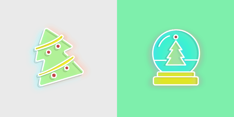Christmas cursor preview