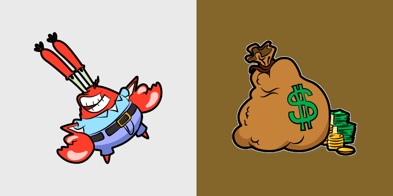 Bikini Bottom Colors