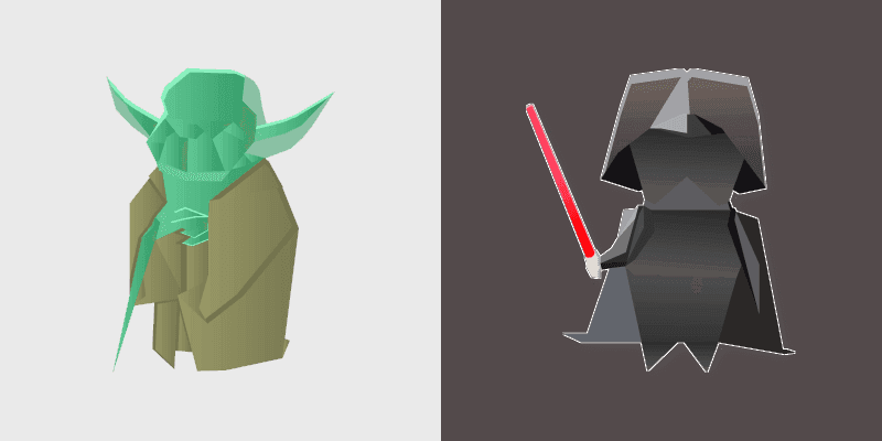 Origami Yoda vs Vader