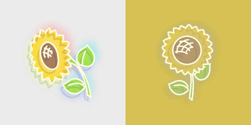 Sunflower cursor preview