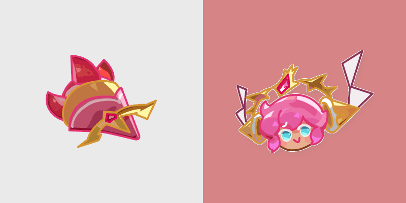 Cute Cursor Pack: Strawberry Crepe Delight cursor preview