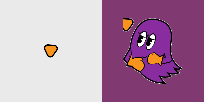 Pac-Man Sue and Clyde