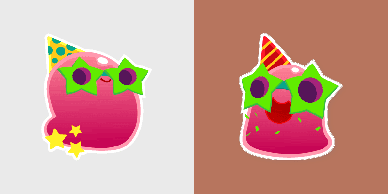 Party Gordo Slime cursor preview