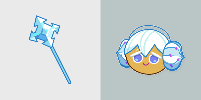 Sweet Snow Cursor Pack - Cookie Run Edition