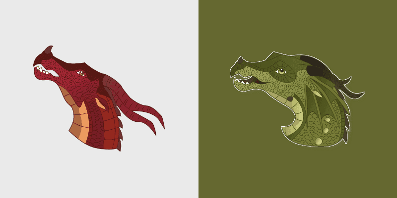 Wings of Fire Custom Cursor Pack