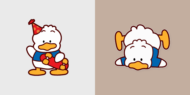 Pekkle Duck cursor preview