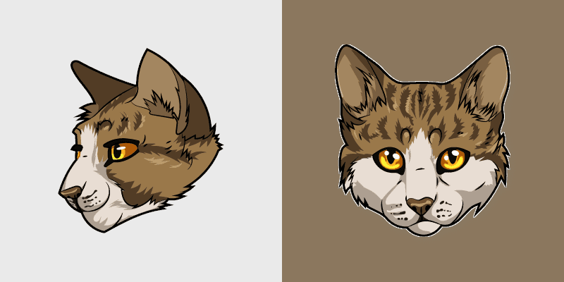 Warrior Cats Mouse Cursor Pack