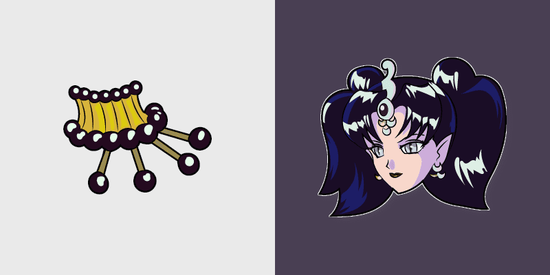 Sailor Moon Queen Nehelenia Cute Cursor Pack cursor preview