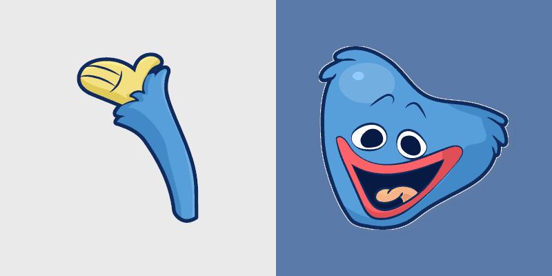 Huggy Wuggy Poppy Playtime Cursor Pack