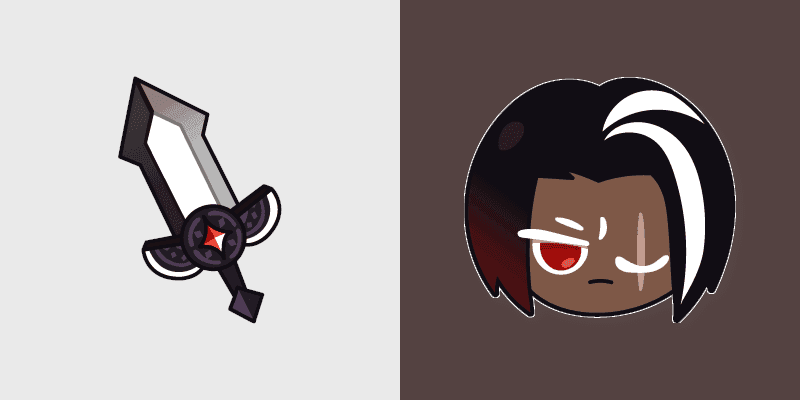 Dark Choco Cursor Pack - Cookie Run Inspired