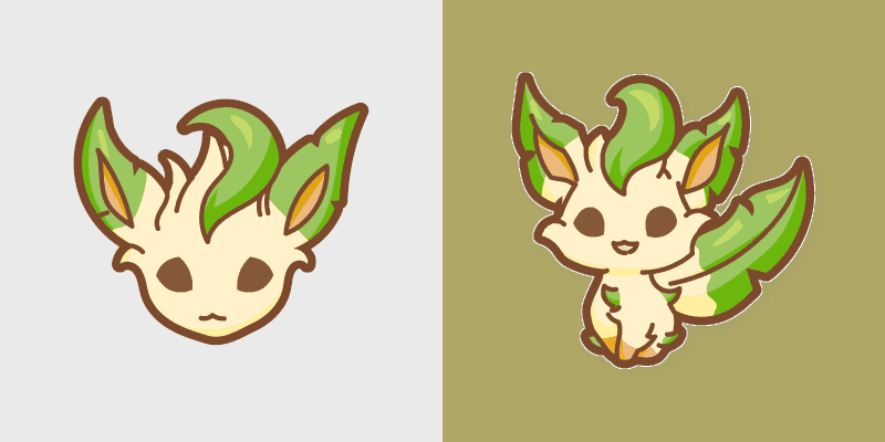 Enchanted Leafeon cursor preview