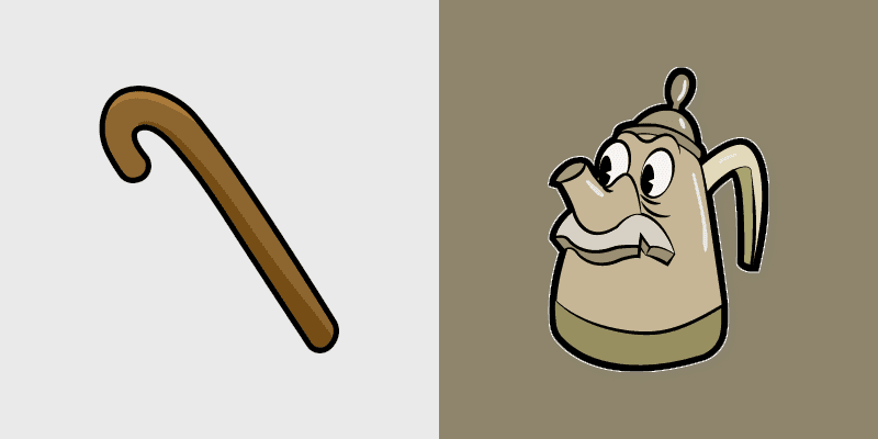 Cute Cursor Pack - Cuphead's Elder Kettle cursor preview