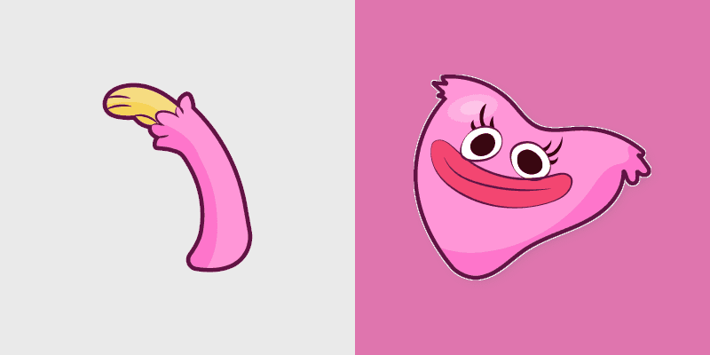 Custom Cursor Pack - Kissy Missy by Poppy Playtime