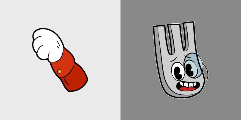 Cuphead Silverworth Custom Cursor