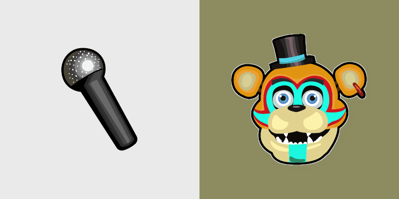 Glamrock Freddy cursor preview