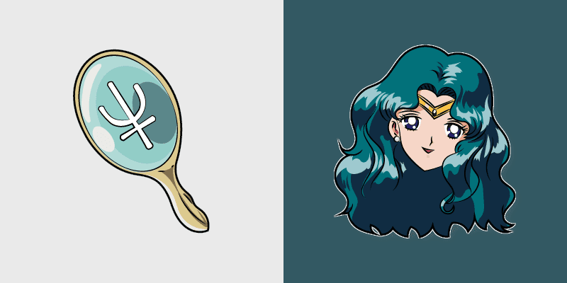 Cute Cursor - Sailor Neptune