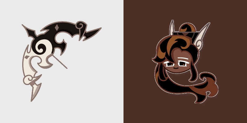 Caramel Arrow Cookie