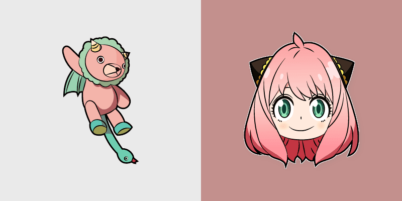 Custom Cursor Spy x Family Anya Forger cursor preview