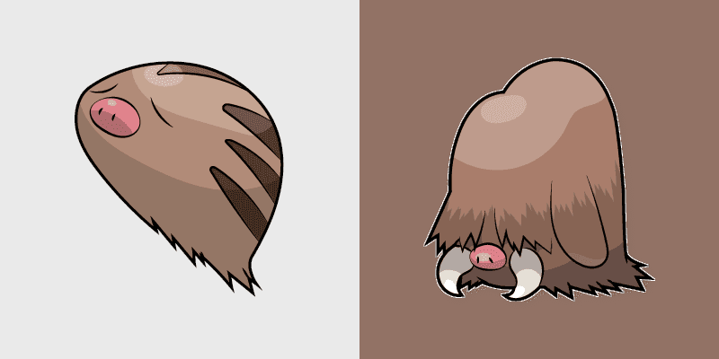 Swinub and Piloswine