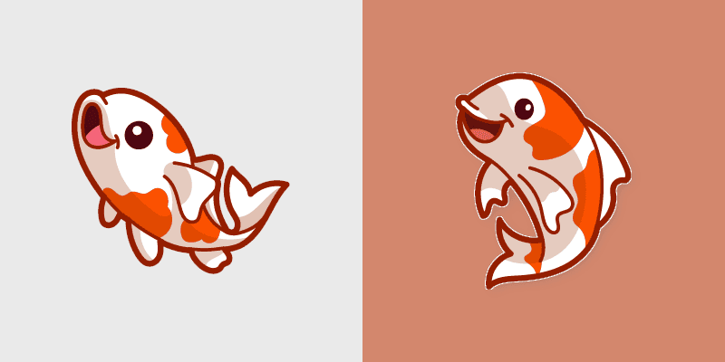 Koi Fish Fanart cursor preview