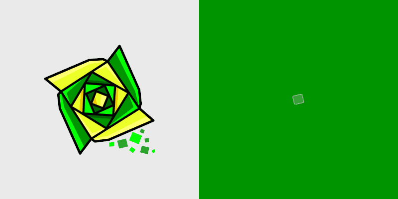 Geometry Dash Cube & Ship Custom Cursor Pack cursor preview