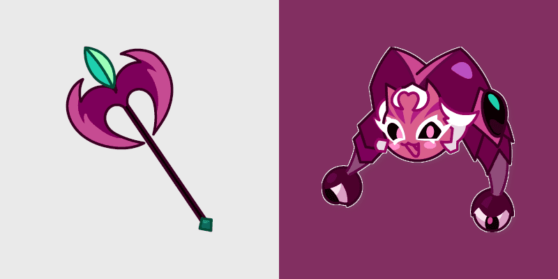 Cookie Run Cute Lychee Dragon Cursor Pack