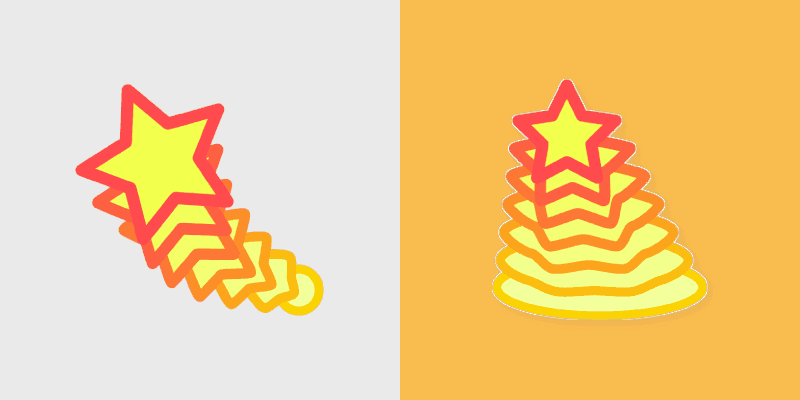 Burning Star cursor preview