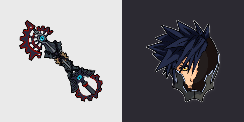 Vanitas Kingdom Hearts Custom Cursor Pack