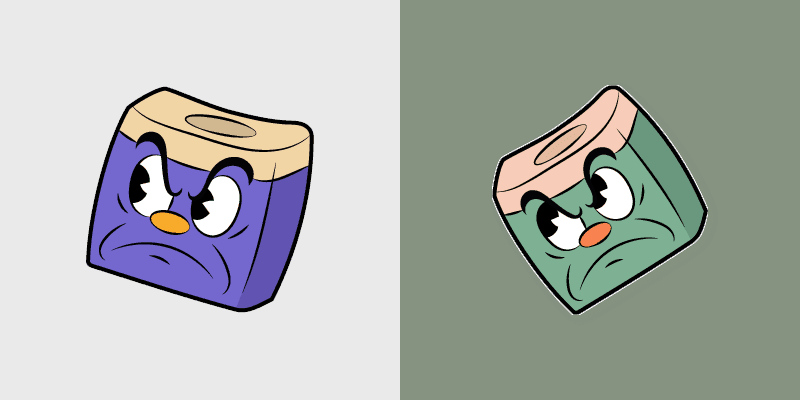 Cute Cursor Pack - Cuphead Theme