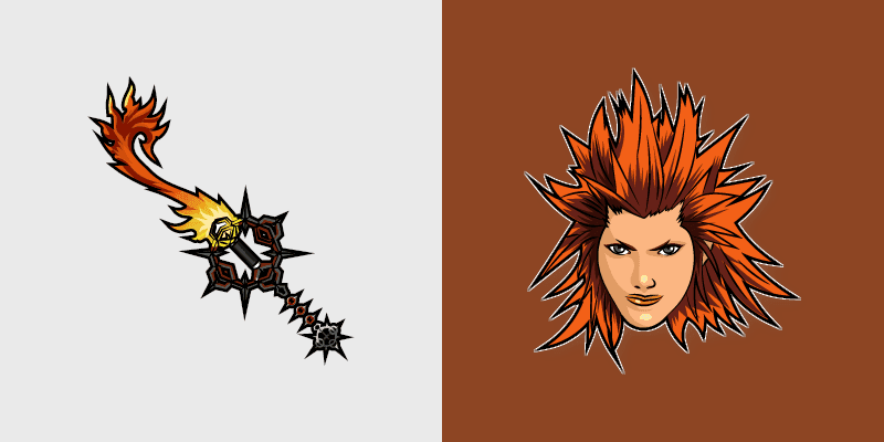 Kingdom Hearts Lea - Cute Custom Mouse Cursor Pack