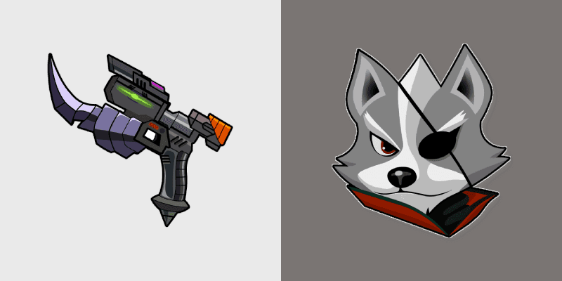 Star Fox Cute Cursor Pack