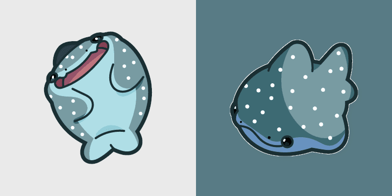 Adorable Whale cursor preview