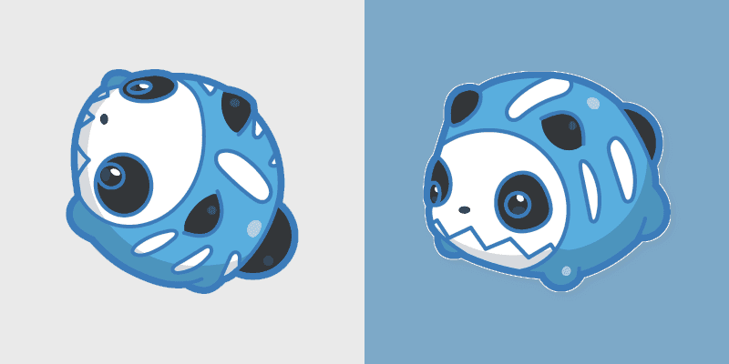 Panda Sea Squirts cursor preview