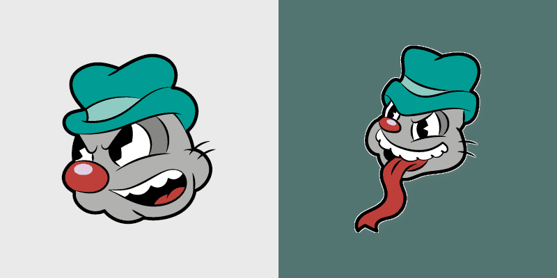 Cute Cursor Pack - Cuphead's Spider Mobster