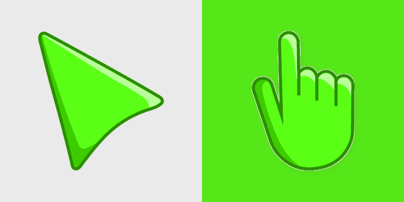 Vibrant Neon cursor preview