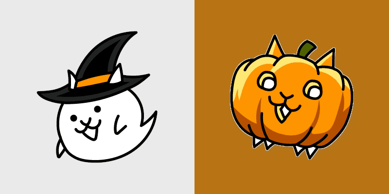 Custom Cat O'Lantern Cursor Pack