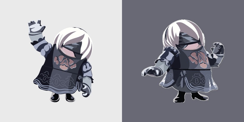 2B NieR cursor preview