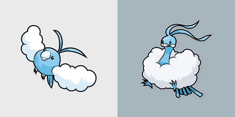 Swablu and Altaria