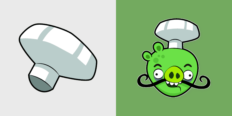 Angry Birds Chef Pig Cursor Pack cursor preview