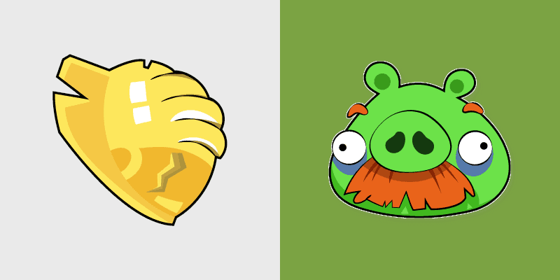 Angry Birds Foreman Pig Cursor Pack